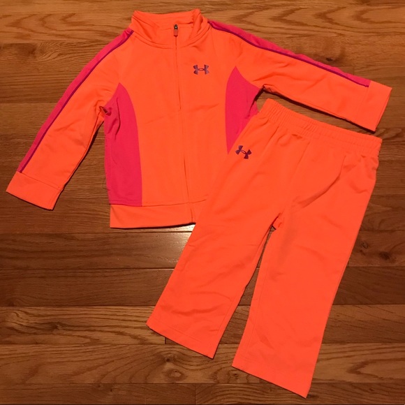 girls under armour tracksuit